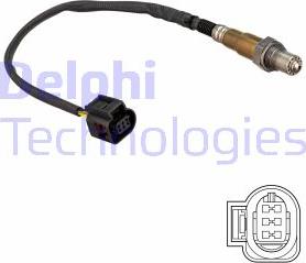 Delphi ES21180-12B1 - Sonda Lambda parts5.com