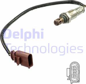 Delphi ES21187-12B1 - Sonda Lambda parts5.com