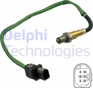 Delphi ES21131-12B1 - Sonda Lambda parts5.com