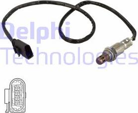 Delphi ES21129-12B1 - Lambda sensörü parts5.com