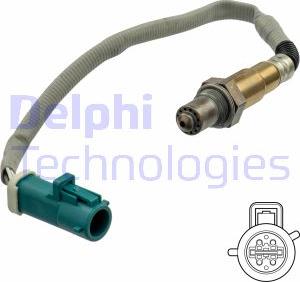 Delphi ES21121-12B1 - Lambda-sonda parts5.com