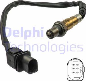 Delphi ES21127-12B1 - Ламбда-сонда parts5.com