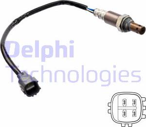 Delphi ES21346-12B1 - Lambda-sonda parts5.com