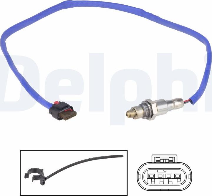 Delphi ES21381-12B1 - Sonda Lambda parts5.com