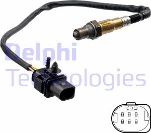 Delphi ES21247-12B1 - Lambda-sonda parts5.com