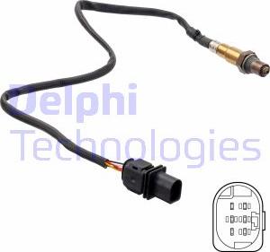 Delphi ES21263-12B1 - Sonda lambda parts5.com