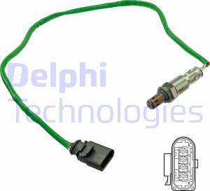 Delphi ES21206-12B1 - Lambda sonda parts5.com