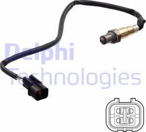 Delphi ES21287-12B1 - Sonda lambda parts5.com