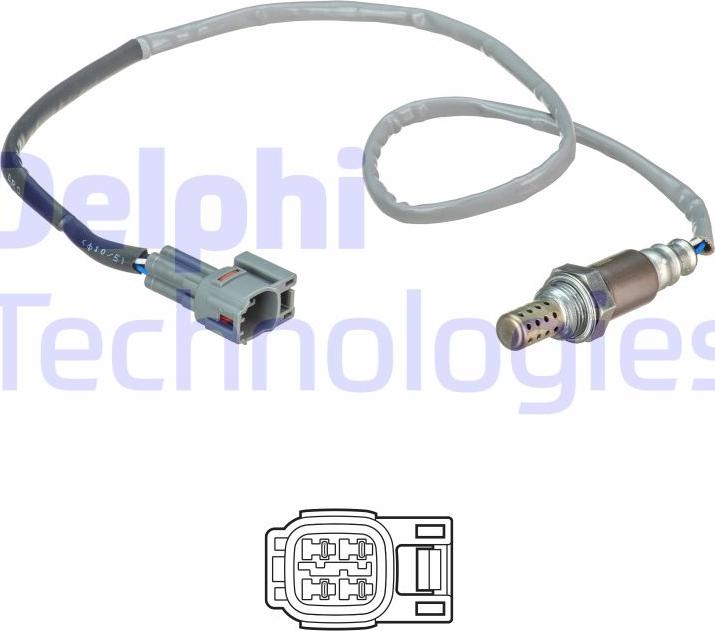 Delphi ES21233-12B1 - Lambda Sensor parts5.com