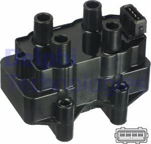 Delphi GN10488-12B1 - Bobina de inductie parts5.com