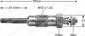 Delphi HDS356 - Hõõgküünal parts5.com