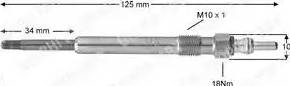 Delphi HDS374 - Bujie incandescenta parts5.com