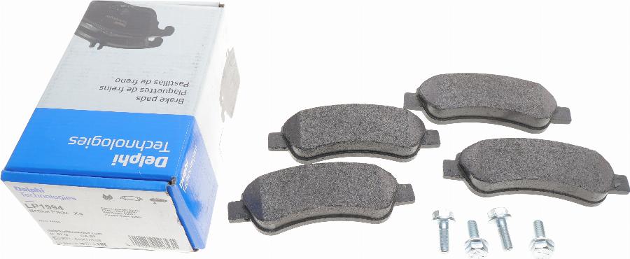 Delphi LP1994 - Brake Pad Set, disc brake parts5.com