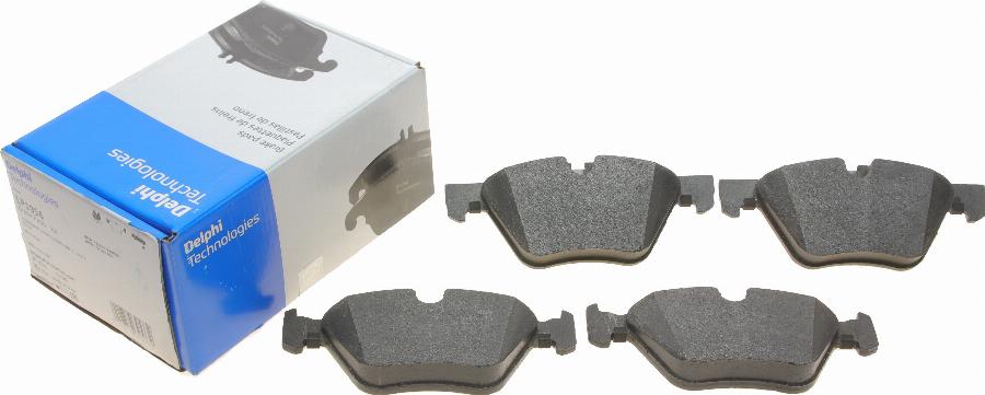 Delphi LP1956 - Brake Pad Set, disc brake parts5.com