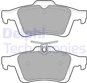 INTERBRAKE DP41444 - Juego de pastillas de freno parts5.com