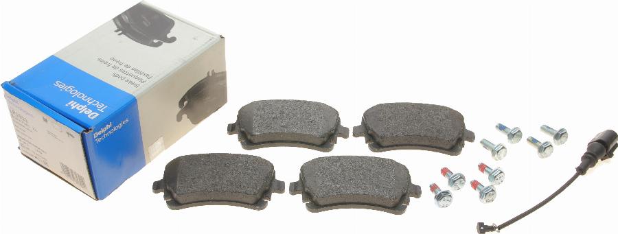 Delphi LP1911 - Brake Pad Set, disc brake parts5.com