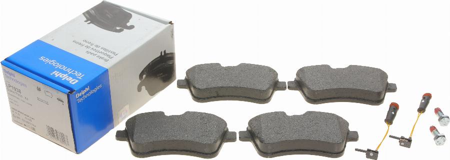 Delphi LP1938 - Brake Pad Set, disc brake parts5.com