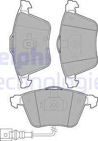 Delphi LP1921 - Set placute frana,frana disc parts5.com