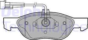 Delphi LP1413 - Fren balata seti, diskli fren parts5.com