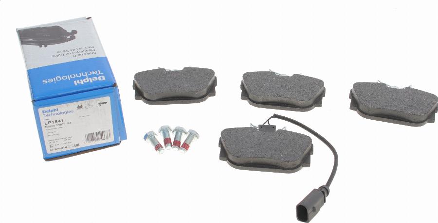 Delphi LP1541 - Brake Pad Set, disc brake parts5.com