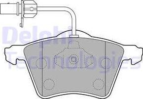 Delphi LP1529 - Set placute frana,frana disc parts5.com