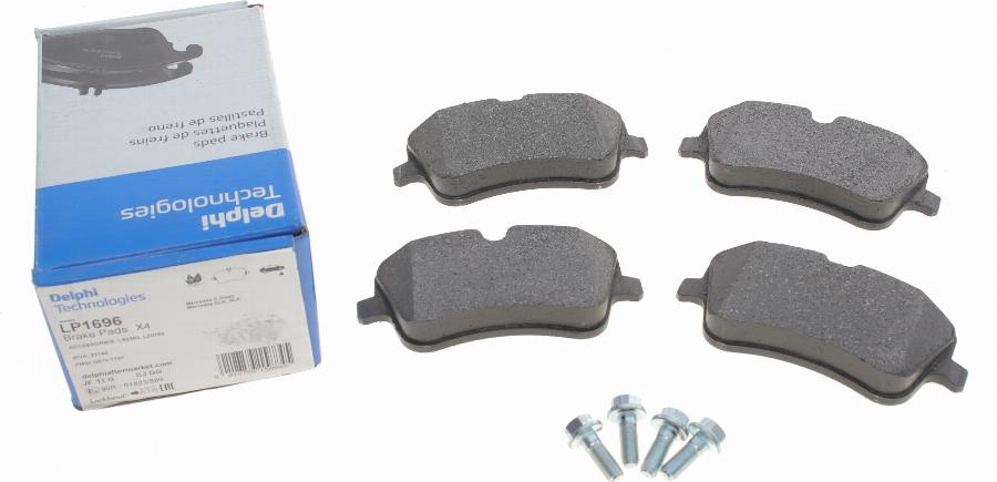 Delphi LP1696 - Set placute frana,frana disc parts5.com