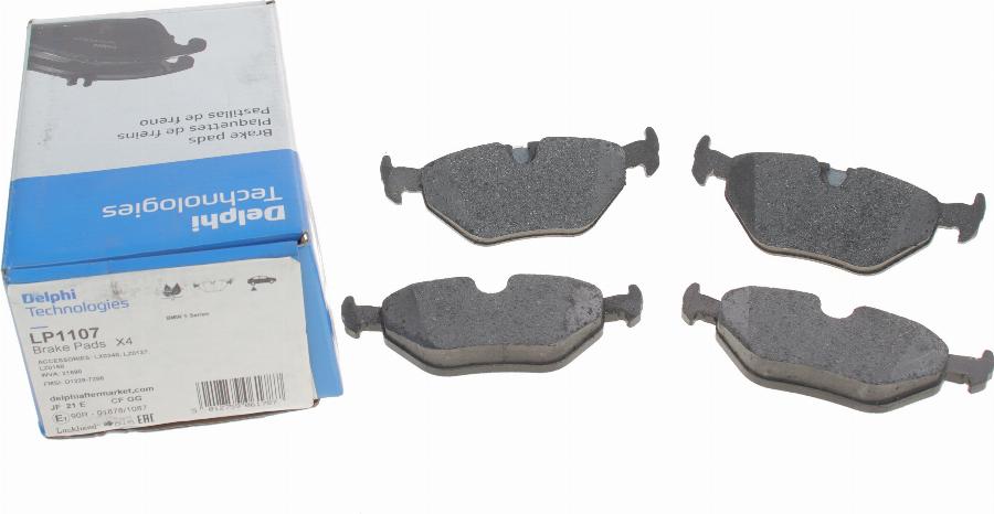 Delphi LP1107 - Brake Pad Set, disc brake parts5.com