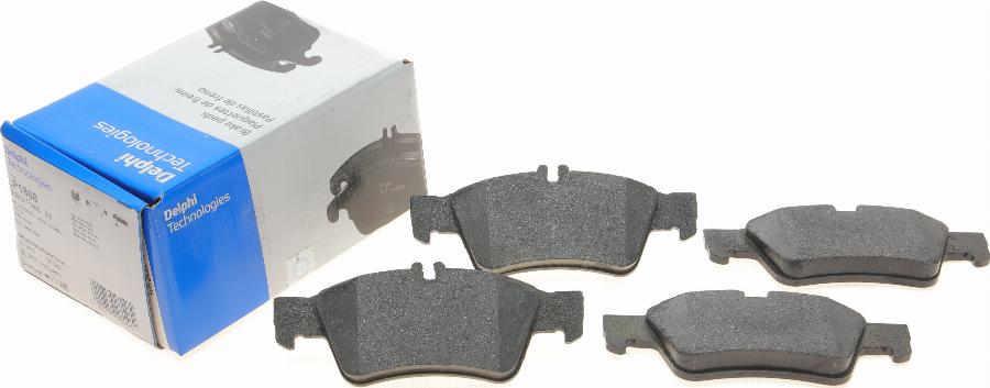 Delphi LP1868 - Brake Pad Set, disc brake parts5.com