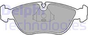 Delphi LP839 - Set placute frana,frana disc parts5.com