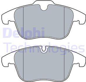 Delphi LP3526 - Brake Pad Set, disc brake parts5.com