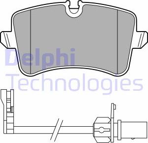 Delphi LP3681 - Fren balata seti, diskli fren parts5.com