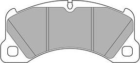 Delphi LP3629 - Brake Pad Set, disc brake parts5.com