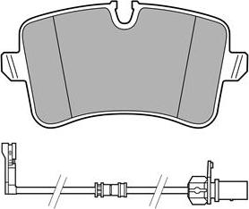 Delphi LP3625 - Fren balata seti, diskli fren parts5.com