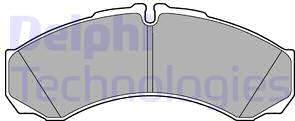 Delphi LP3190 - Set placute frana,frana disc parts5.com