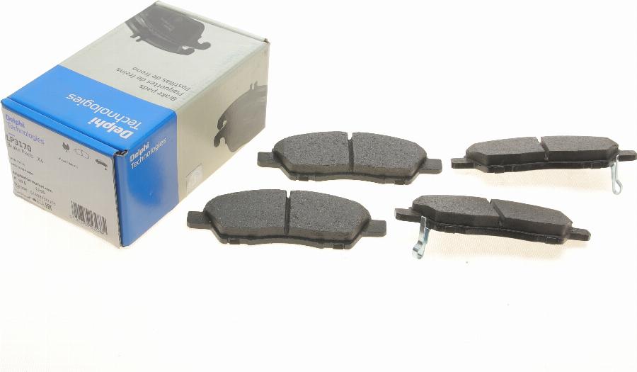 Delphi LP3170 - Brake Pad Set, disc brake parts5.com