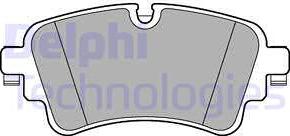 Delphi LP3240 - Set placute frana,frana disc parts5.com