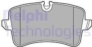 Delphi LP2446 - Fren balata seti, diskli fren parts5.com