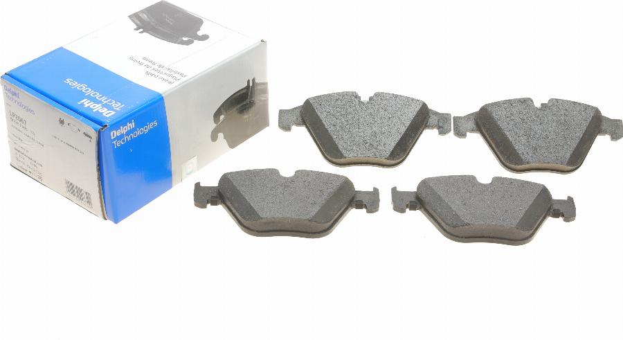 Delphi LP2067 - Brake Pad Set, disc brake parts5.com