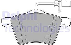 Delphi LP2021 - Set placute frana,frana disc parts5.com