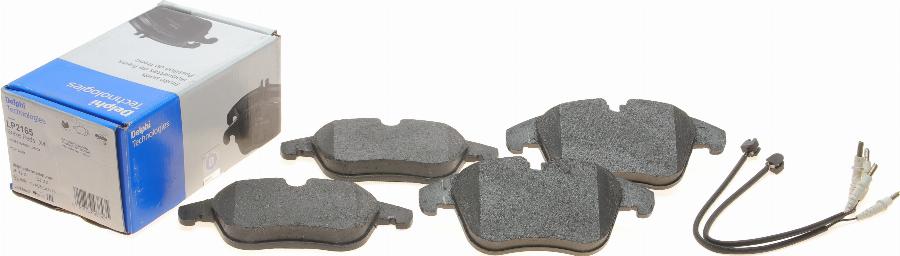 Delphi LP2165 - Brake Pad Set, disc brake parts5.com