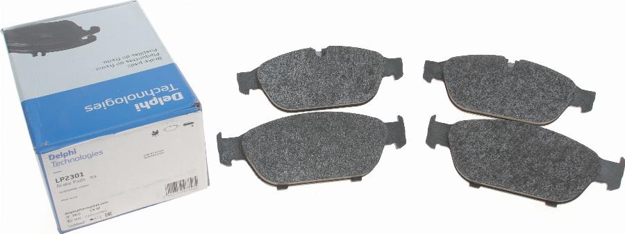 Delphi LP2301 - Brake Pad Set, disc brake parts5.com