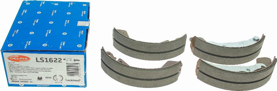 Delphi LS1622 - Brake Shoe Set parts5.com