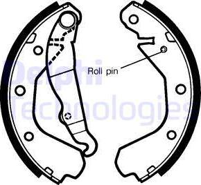 Delphi LS1292 - Set saboti frana parts5.com