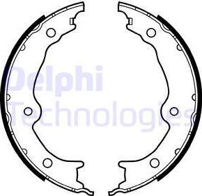 Delphi LS2130 - Set saboti frana parts5.com