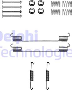 Delphi LY1425 - Set accesorii, sabot de frana parts5.com