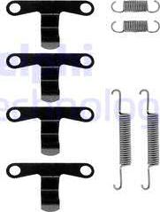 Delphi LY1097 - Set accesorii, saboti frana parcare parts5.com