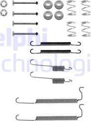 Delphi LY1047 - Aksesuar seti, Fren pabucu parts5.com