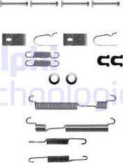 Delphi LY1056 - Zestaw dodatków, szczęki hamulcowe parts5.com