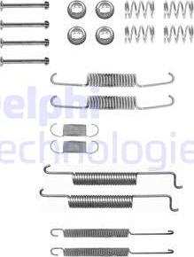 Delphi LY1033 - Aksesuar seti, Fren pabucu parts5.com