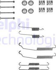 Delphi LY1102 - Komplet pribora, kočne papuče parts5.com